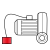 Hochdruck-Radialventilator für externen Frequenzumrichter